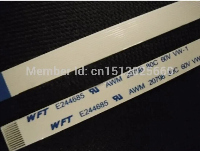 

Free shipping Wholesale New Flat Ribbon Flex Cable 12 pin 150mm 15cm 0.5mm pitch Power Button AWM 20798 80C 60V VW-1