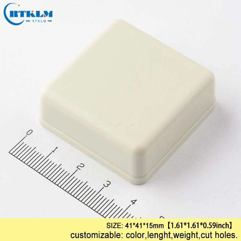 electrical housing plastic junction Box DIY Electronics Device Box ABS Plastic Small Handheld instrument enclosures 41*41*15mm