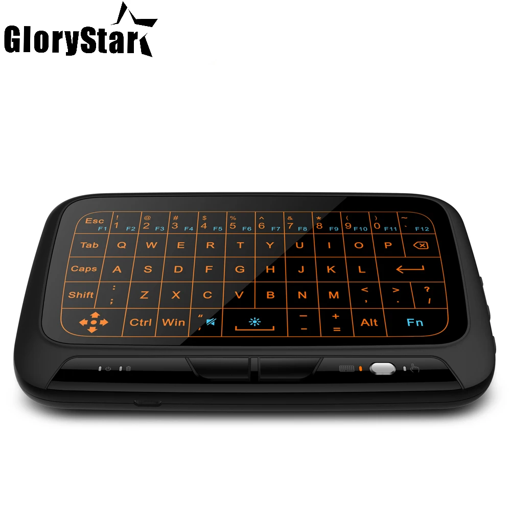 New H18 Wireless Air Mouse Full Touchpad mini keyboard 2.4GHz Gaming Touch pad For Smart TV PS3 TV Box PC Android Windows