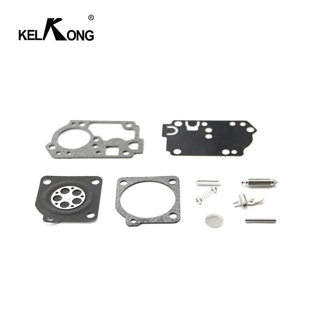 KELKONG Carburetor Carb Rebuild Kit For ZAMA RB-142 C1U-W32 C1U-W32A Repair For Homelite Trimmer Blower