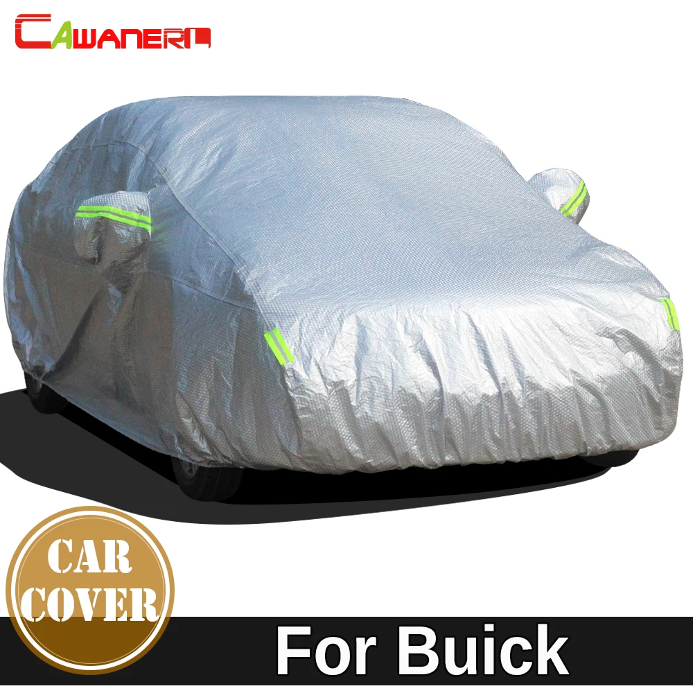 Cawanerl For Buick Century Excelle Imseoer Thicken Cotton Car Cover Anti-UV Sun Shade Rain Snow Hail Protection Auto Cover