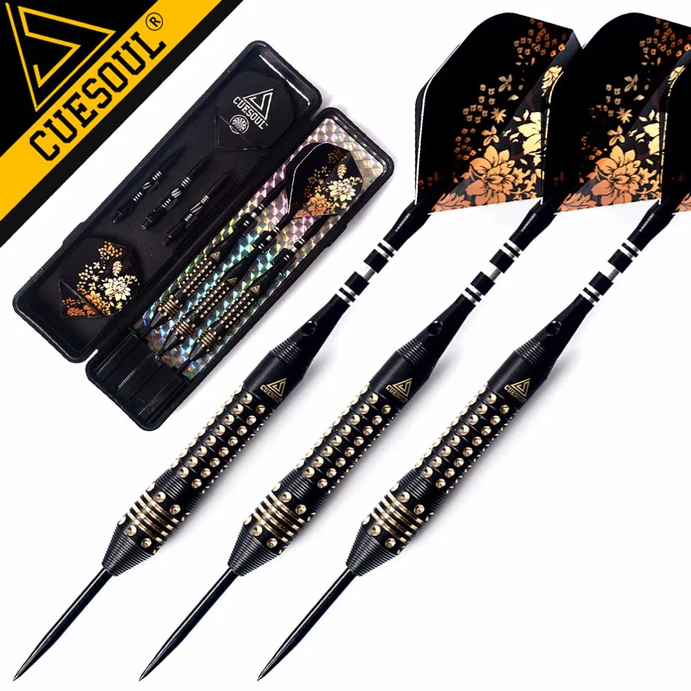 

CUESOUL Gift 20 Grams Steel Tip Darts Unique Design Black Scorpion