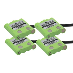 4 Pack NI-MH wymiana baterii dla Uniden Radio BP-38 BP-40 BT-1013 4.8V 700mAh dla MOTOROLA TLKR T4 T6 T8 bezprzewodowy