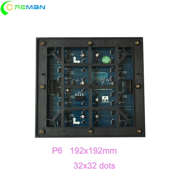 waterproof SMD P6 led module 3535/2727   pantallas led para publicidad exterior ip65 out side led videos panel