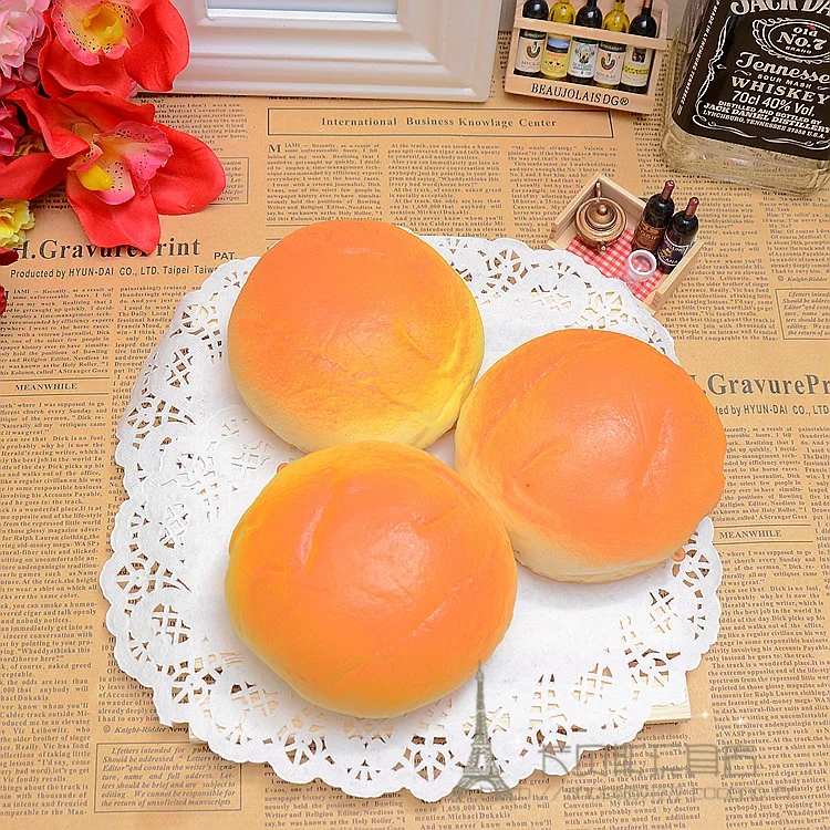 

3pcs/set Simulation Cute Squishy Buns Bread Kids Funny Pretend Play Kitchen Toys Bakery Decoration