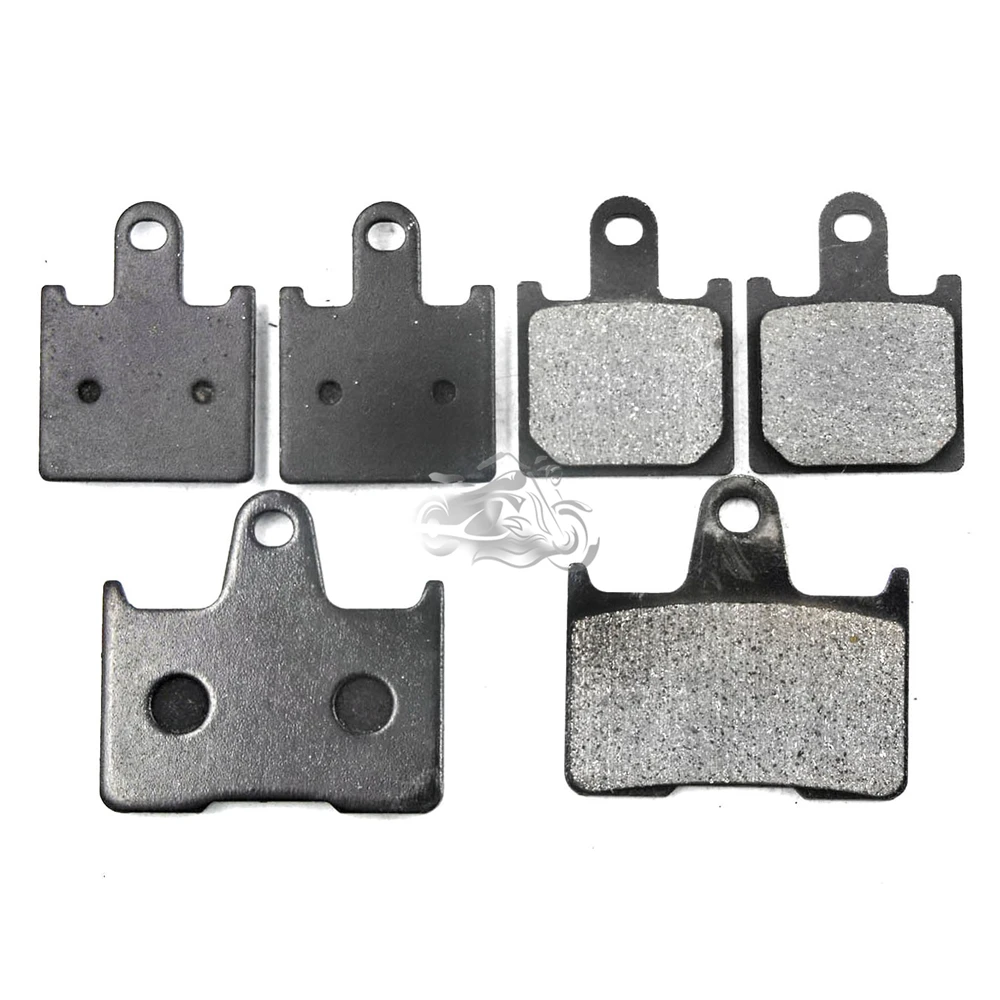 Jeu de plaquettes de frein avant ou arrière de moto, adaptés à Kawasaki Ninja ZX14R ZR1400 Concours 14 ZZR1400 GTR1400 2007 – 2009 2008
