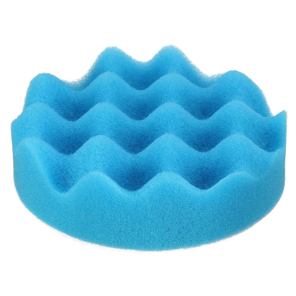 9pcs 4 ''100mm Kit tampone di lucidatura lordo per lucidatura spugna per tampone lucidatore auto