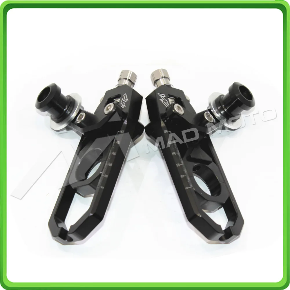 

Motorcycle Chain Tensioner Adjuster with spool kit for Yamaha FZ1 2006 2007 2008 2009 2010 2011 2012 2013 2014 2015 Black