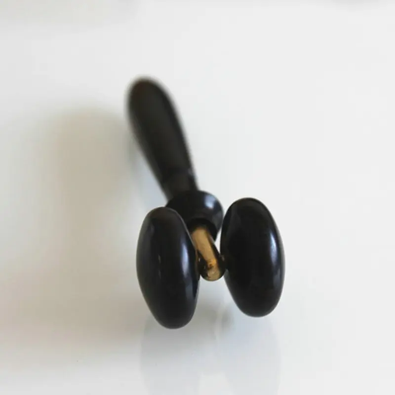 Ebony facial eye massager finger massager wheel roller activity joint meridian acupressure