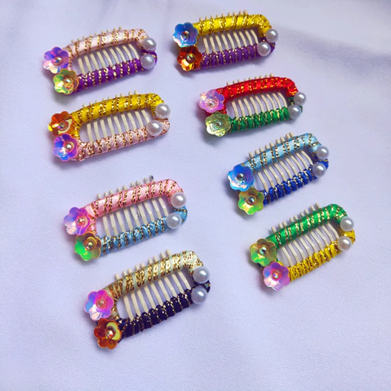 2019 3.2cm Pet jewelry needle comb clip BB hairpin broken hair clip  Teddy Yorkshire headwear Dog Grooming  Clip  10pcs/lot