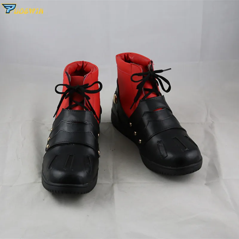 SBluuCosplay Izuku Midoriya Shoes Cosplay Boots Custom Made Any Size