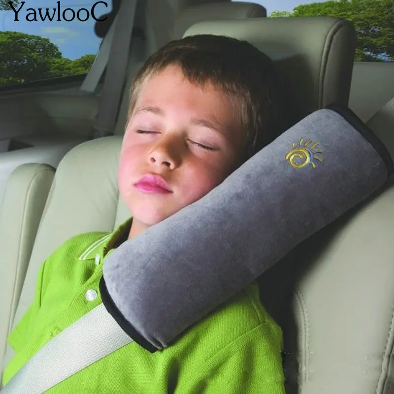 Universal Baby Pillow Car Seat Belt and Seat Sleep Positioner Protector Shoulder Pad Adjustable Car Seat Belt Pillow