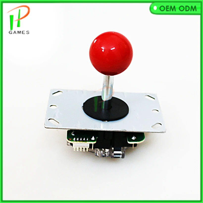 Jamma Arcade joystick DIY Joystick Red Ball 4/8 Way Joystick Fighting Stick Parts for Game Arcade