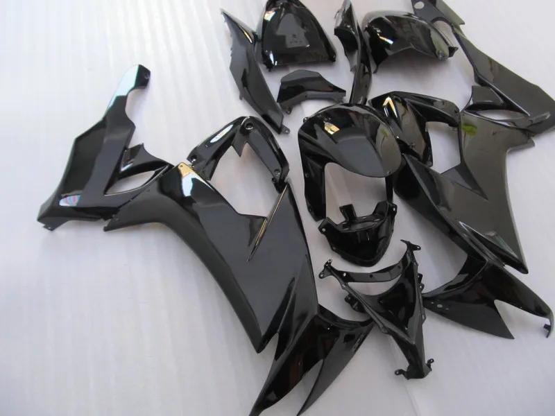 High quality fairings for Kawasaki ZX10R 2008 2009 2010 all black ninja ZX-10R 08 09 10 fairing kits THB85