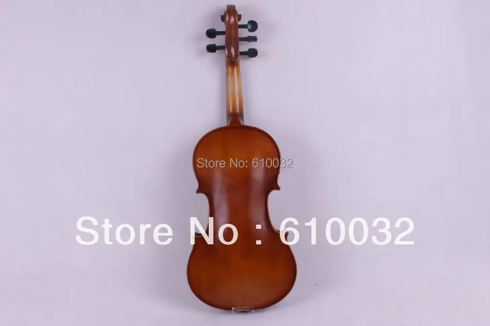 4/4 New 5  string Electric Acoustic Violin Solid Wood Nice Sound brown  color