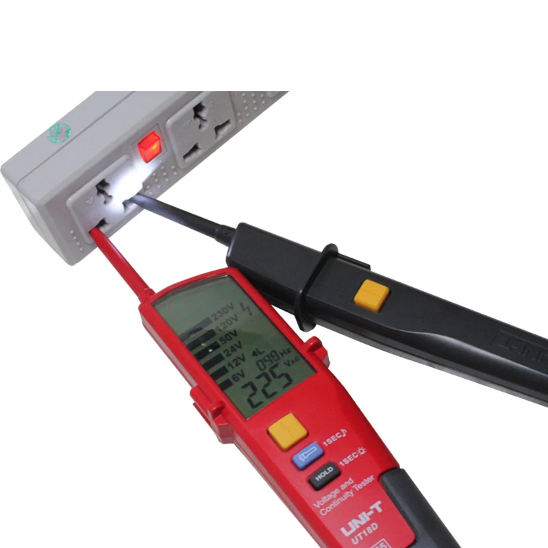 UNI-T UT18A UT18B UT18C UT18D Voltage and Continuity Tester / On-Off Test / RCD Test / Single-Pens Measurement