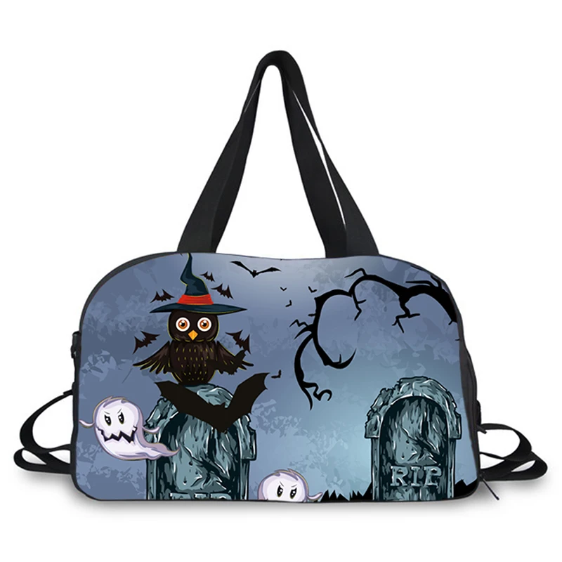 happy halloween style Sport duffle Training Gym Bags Men Woman Fitness Durable Outdoor Sporting Shoulder weekend travel