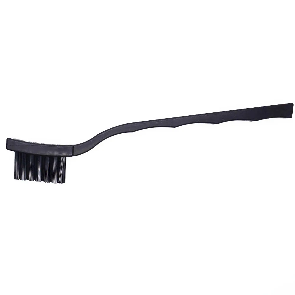 Black Non Slip Handle PCB Rework ESD Anti Static Dust Brush 17cm For Mobile Phone Tablet PCB BGA Repair Soldering