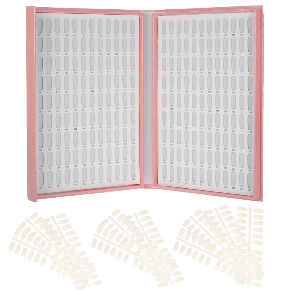 Professional รุ่นสีเจลทาเล็บสีกล่องหนังสือทุ่มเท216/120การ์ดสีแผนภูมิภาพวาดเล็บ Cartas De Colores
