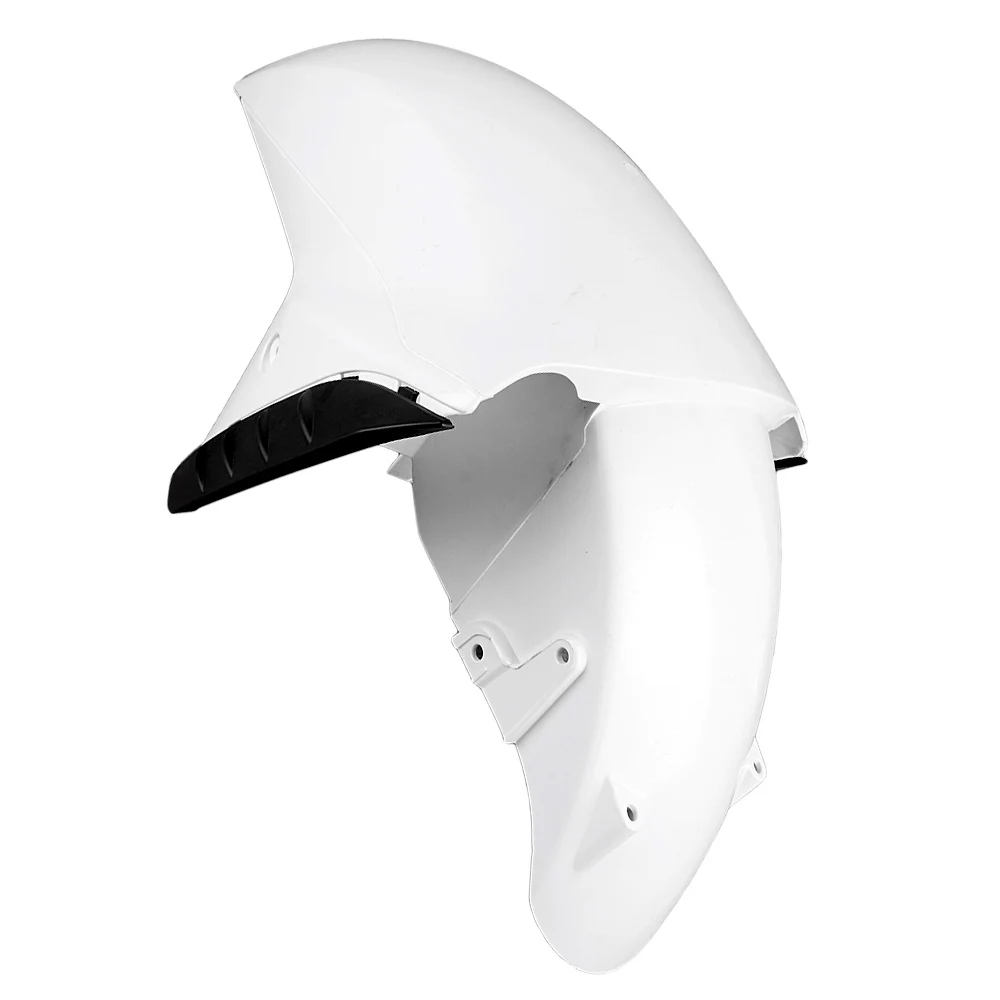 

Unpainted White Front Wheel Fender Mudguard Splash Extension Extender Fairing Cover For Kawasaki Ninja ZX14R ZX-14R 2012 BodyKit