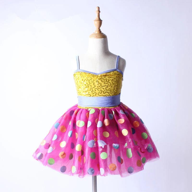 

Hot Selling! Shining Sequin Top Bodice Kids Stage Performance Dance Costume,Child Professional Ballet/Jazz/Tap Dance Tutu Dress