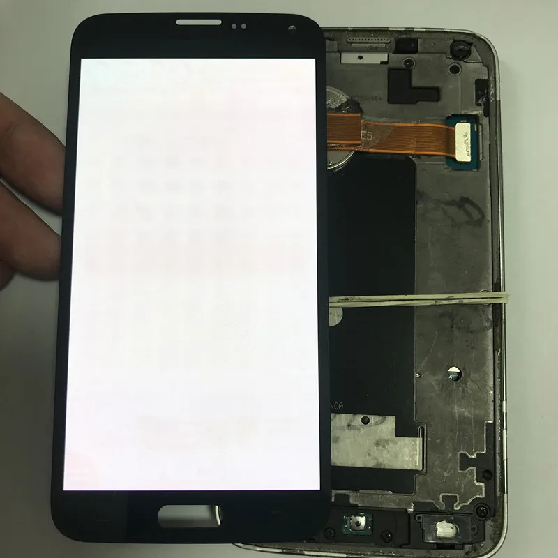 100% Tested Super AMOLED For SAMSUNG S5 NEO G903 LCD Display Burn-in Shadow LCD Screen Touch Digitizer Assembly