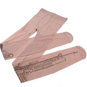 Yeni gelen alt makineli tüfek dövme şeffaf çorap tayt külotlu kadın moda aksesuarı, dünya çapında ücretsiz kargo kıyafetlerinden. 8 pantolonda en çok satılan, serbest ateş №1