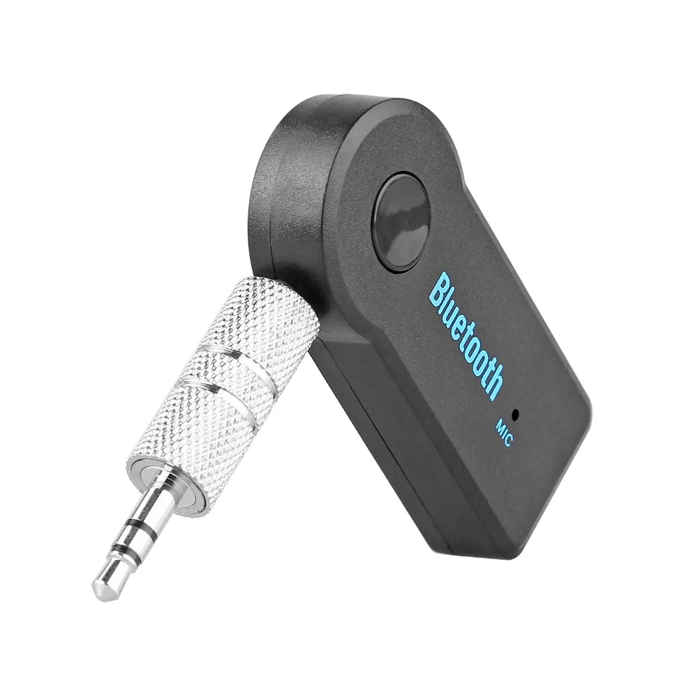 Bluetooth Receiver Car Kit Portable Wireless Audio Adapter 3.5mm Stereo For Home Audio Music Streaming Sound System Smartphone