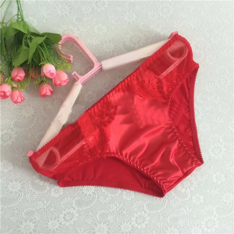 new Men\'s stretch red sexy lace lace comfortable briefs men underwear gay jockstrap gay underwear