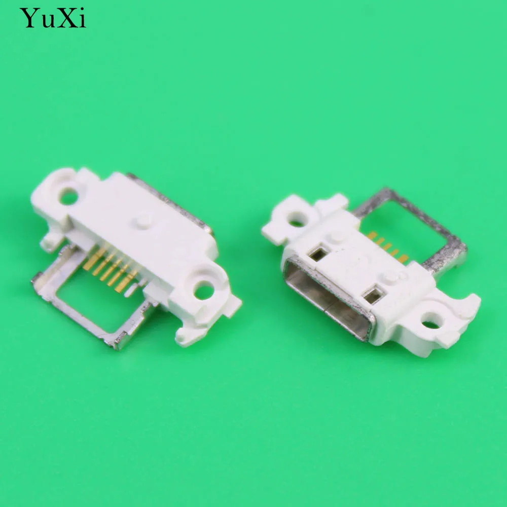 YuXi  For Xiaomi NOTE/4I Strengthen Micro USB Connector End Plug White Charging Port