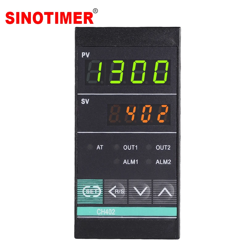 48*96mm Digital PID Temperature Controller CH402 Relay Output Without Sensor Vertical