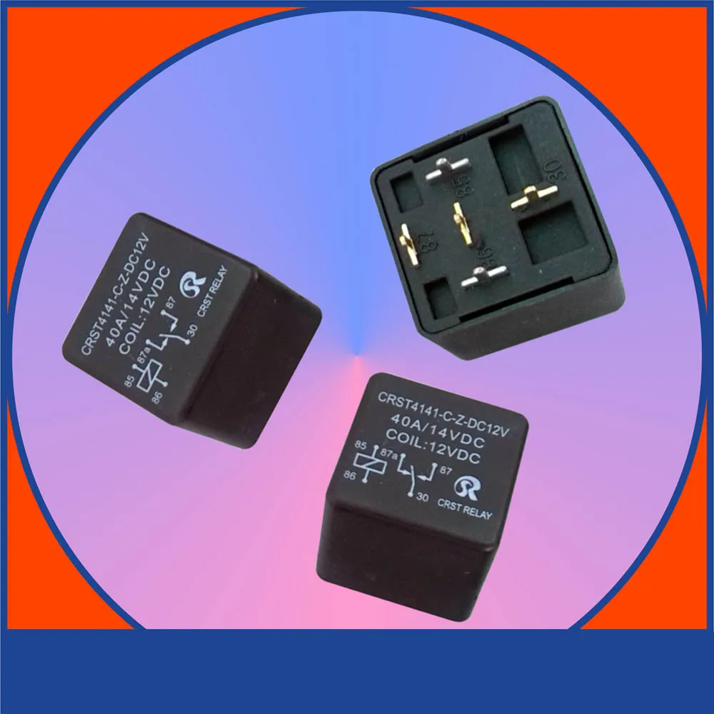 

CRST4141 12V Auto Relay PCB Foot 40A Conversion 5 Feet TRV6 LCAR G8JN