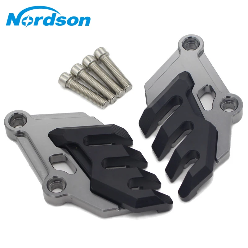 

Nordson Motorcycle Brake CNC Aluminum Front Brake Disc Caliper Brakecaliper Guard Protector Cover For KAWASAKI Z900 Z 900 2017