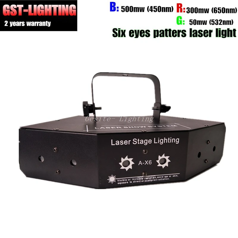 

Сценический эффект мини RGB shaped six eyees lighting с DMX light для dj