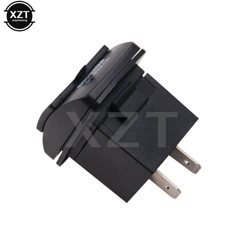 Universal 12-24v duplo usb carregador rocker switches 5v dc 3.1a para carro para motocicleta atv barco elétrico quente