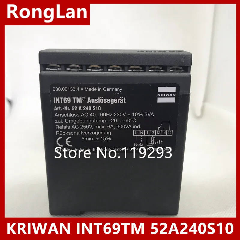 

[BELLA] Man KRIWAN INT69TM 52A240S10 Corey Copeland compressor protection control module (in China)