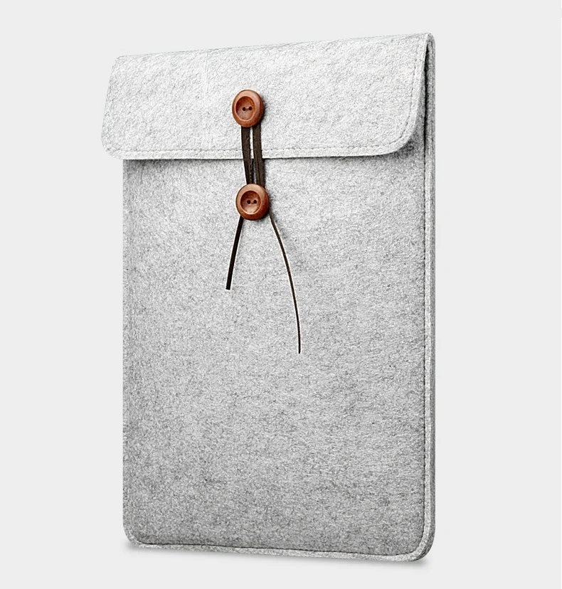 Woolen Felt Laptop Bag 11,12,15.4 Inch Sleeve Case For MacBook Air Pro Notebook Computer PC Xiaomi Dell For ipad 9.7 Tablet