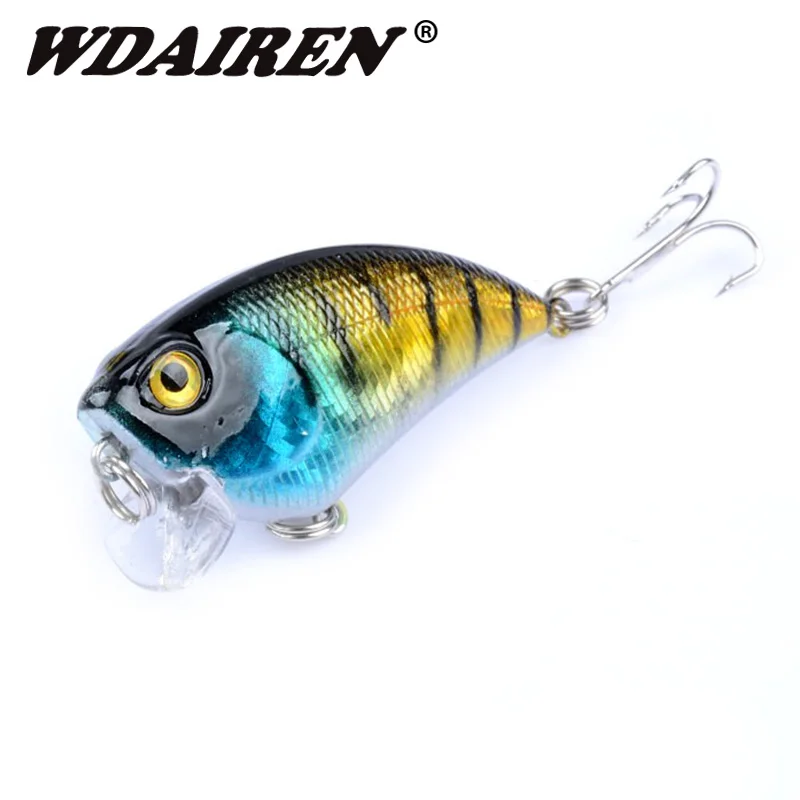 1Pcs 55mm 6.5g Fishing Lures Plastic VIB Artificial Hard Bait Lead Inside Vibration Fishing Tackle Winter Wobbler Lure FA-277