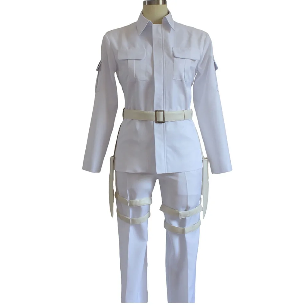 

2018 New Anime Steins Gate Okabe Rintarou Cosplay Costume Coat Mad Scientist White Jacket costume