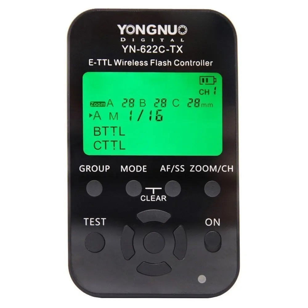 YONGNUO YN-622C-TX 622C TX E-TTL Wireless Flash Controller Trigger for YongNuo speedlite Flash