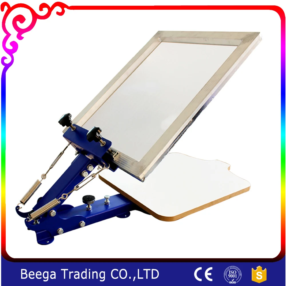 Factory Price Good Quality 450*550mm Manual Stencil Printer Machine Silk Screen Printing Press