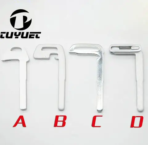 볼보 xc60.s80 용 스마트 키 블레이드. s60.s40 비상 소형 교체 블레이드