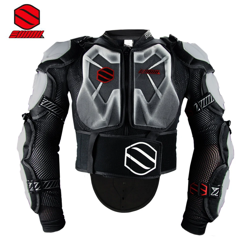 SUNNY Professional Moto Riding Body Protector vest Motorcross Racing Body Armor Spine Chest giacca protettiva Gear Guards