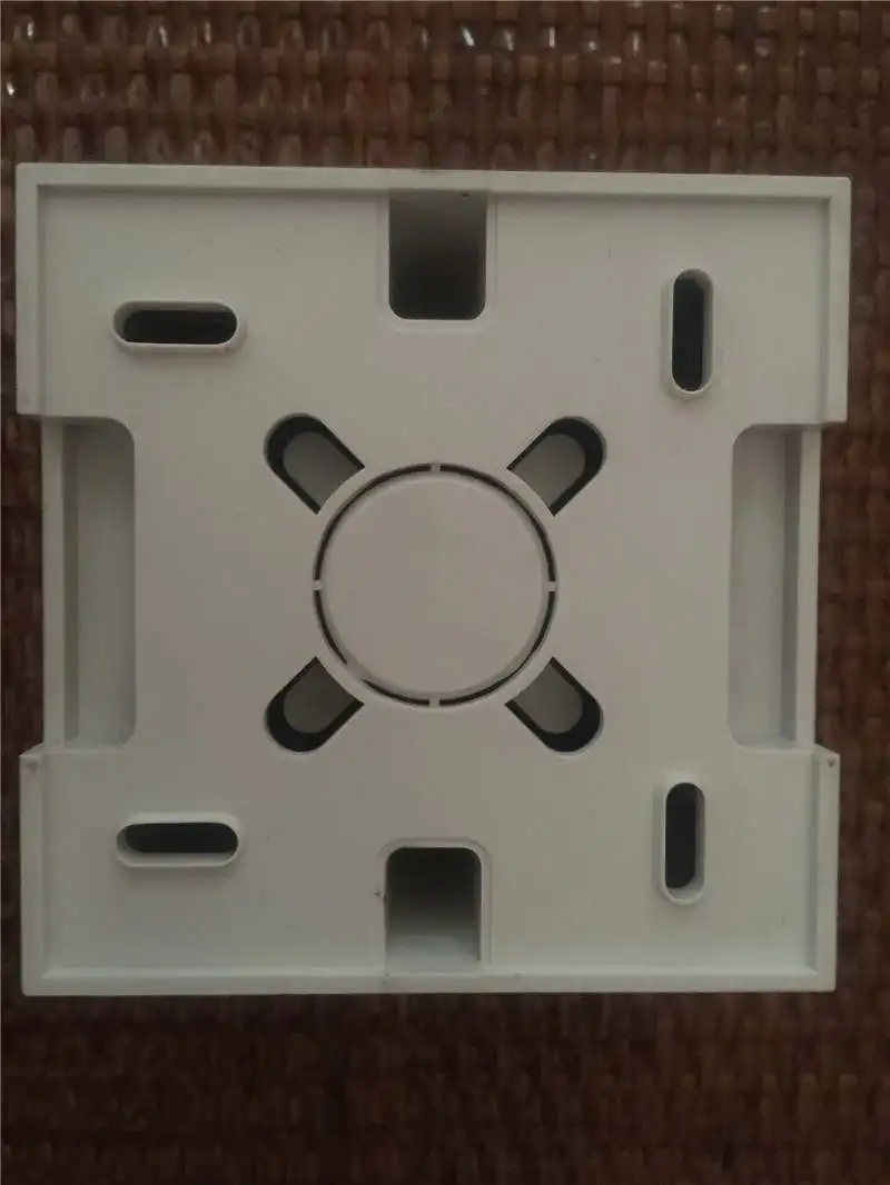 FTTH домашняя коробка встроенная в настенную коробку 86 волоконная задняя пластина abs розетка переключателя 82*82*60 мм Заводская поставка ELINK хорошего уровня 25 шт.