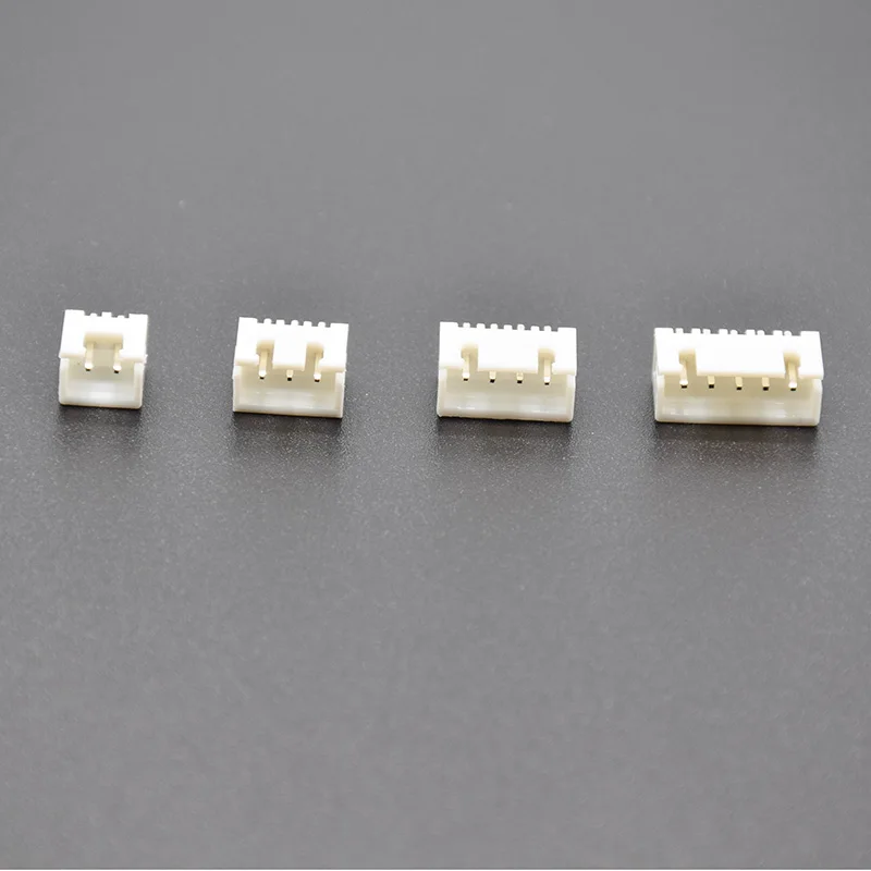 Conector de cabezal de Pin XH2.54, 2P, 3P, 4 P, 5P, 6 pines, 2,54mm, paso XH para PCB jst, 50 unidades por lote