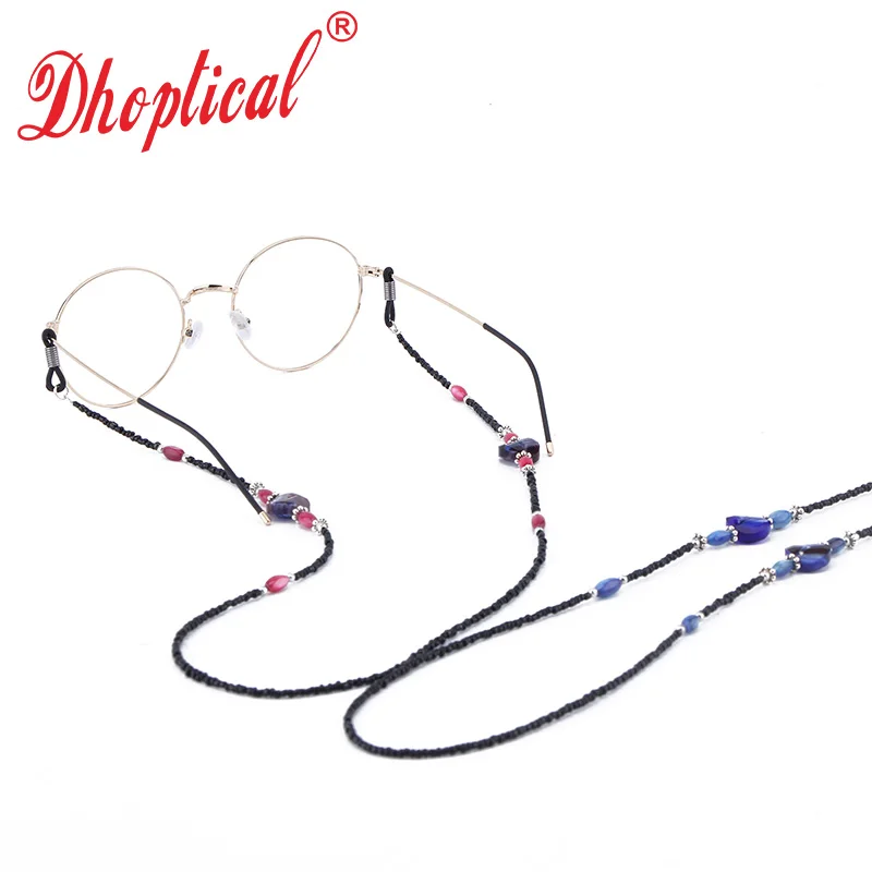 Eyeglasses chain sunglasses reading glasses cord eyewear hold for lady by dhoptical B065