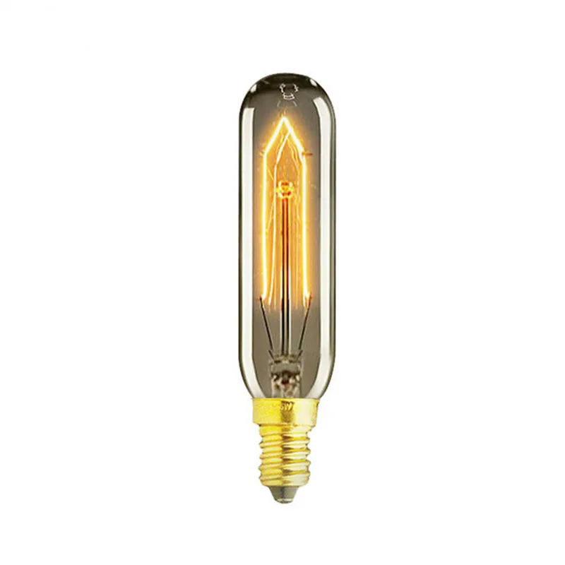 T10 E14 40W Vintage Edison Lamps Dimmable Incandescent Industrial Bulb Antique Retro Lamp Light AC220-240V for Home