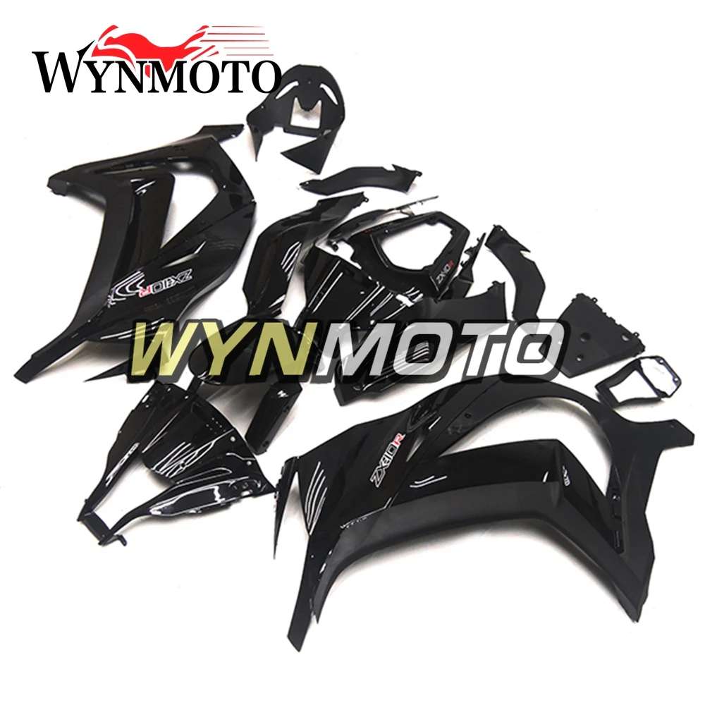 Full Fairings Kit For Kawasaki ZX-10R ZX10R 2008-2010 08 10 Year Injection ABS Plastics Bodywork Motorcycle Frames Black Panels