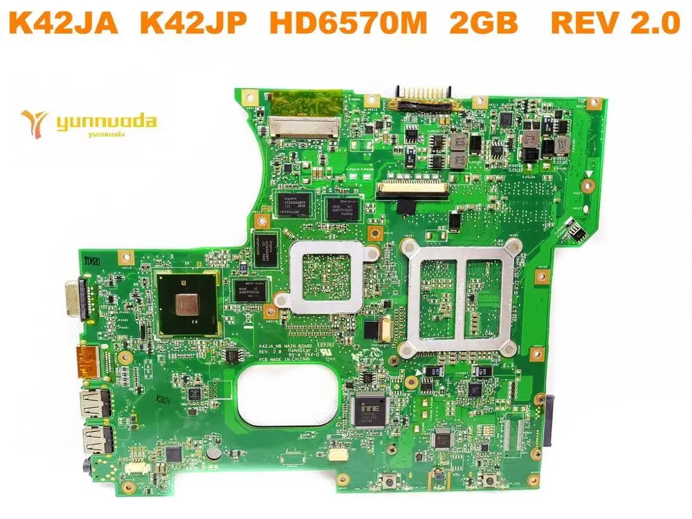 laptop motherboard for ASUS K42JA A40J K42JP  HD6570M  2GB GPU  REV 2.0   tested good