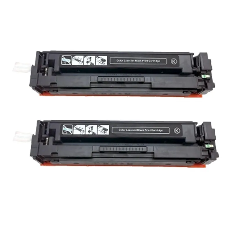 

2 Pack CF400X 201X 2800 Pages Black Toner Cartridge Compatible for HP Color Laserjet PRO M252N M252DW MEP-M277N M277DW